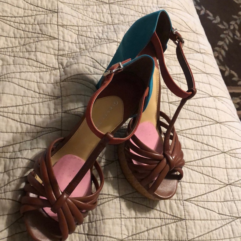 Platform strapped sandal
